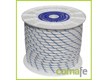 Cuerda nylon driza 12mm blanca