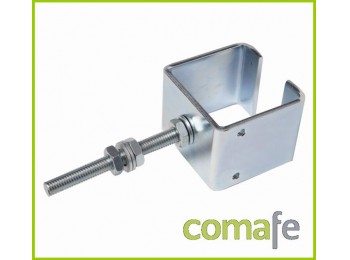 Abrazadera rail u-40 ajustable