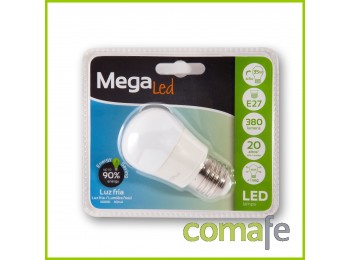 Lampara esferica led e27 4,5w