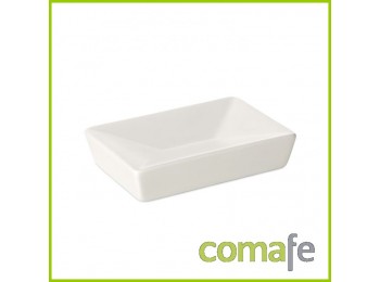 Jabonera ba?o ceramica blanca