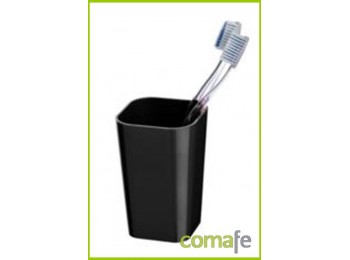 Vaso ba?o plastico negro candy