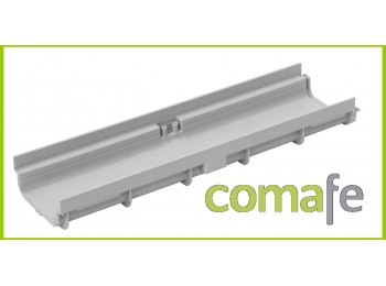 Canaleta pp gris pegasus 13x4x
