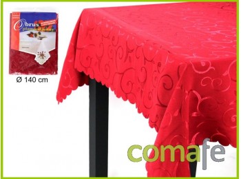 Mantel tejido rojo 200 gr 140