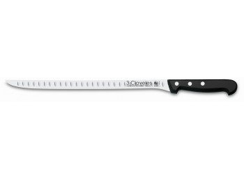 Cuchillo jamonero alveolado 24