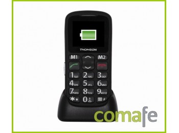 Telefono movil gsm senior negr