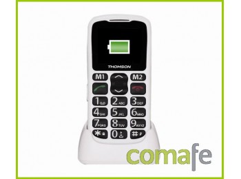 Telefono movil gsm senior blan