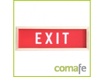 Luz decorativa 30 x 10 cm exit