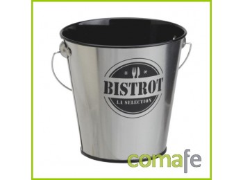 Cubitera hielo con asa zinc cm