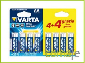 Pila alcalina aa 4+4 gratis va