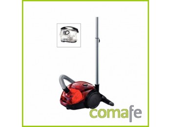 Aspirador 700w acero inox rojo