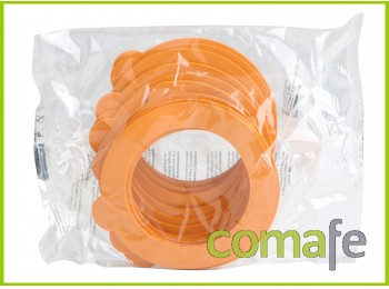 Goma tarros hermet 100mm 12pz