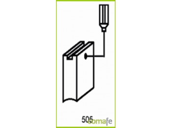 Escobilla pvc asein aeg/milwau