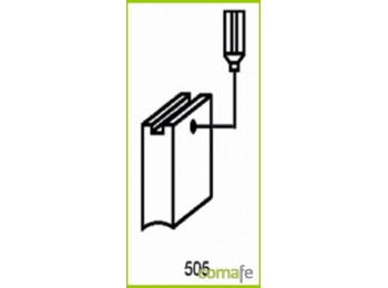 Escobilla pvc asein metabo 182