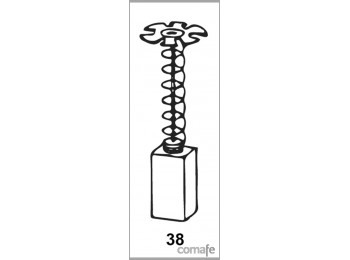 Escobilla pvc asein aeg 0307j