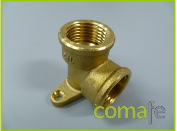 Codo grifo laton pulido 1/2´ s
