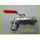 Grifo manguera laton cromado 1