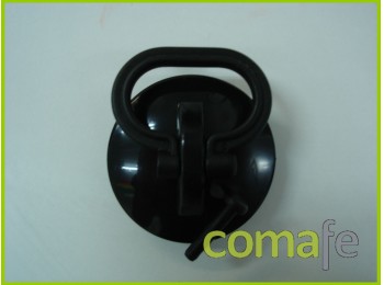 Tapon fregadero c/asa negro 45