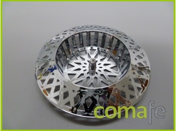 Rejilla lavabo inox cromo 70x4