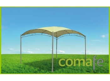 Pergola natuur 3,5x3,5x2,1m ve