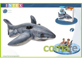 Colchoneta hinchable tiburon i