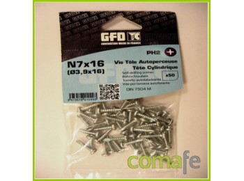 Tornillo din 7504m n6x13 zinca