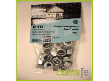 Tuerca hexagonal din 985 zinc