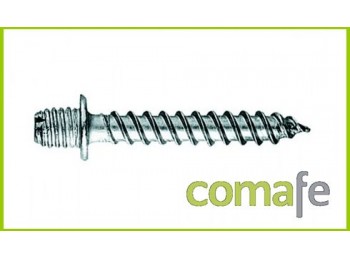 Tirafondo abrazad zinc 6x40 in