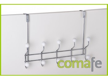 Percha puerta 10 ganchos juins