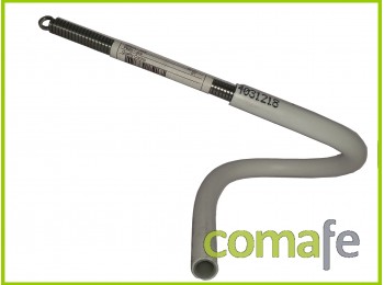 Muelle externo tubo acero 16 a