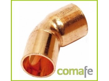 Curva cobre 45? m-h 18 sudo