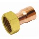 Racor loco recto cobre h 15 x