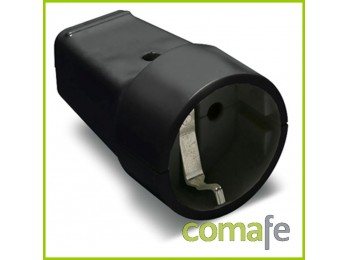 Base movil tt 16a-250v negra f