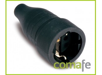Base movil tt 16a-250v negra f