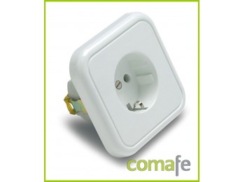 Base tt 16a-250v empotrar fama