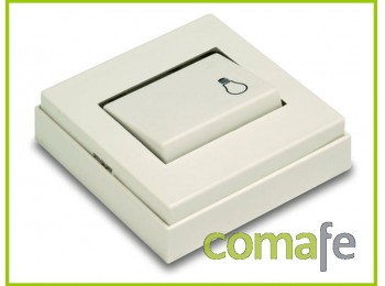 Pulsador luz superficie 10a-25