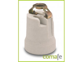 Portalamparas e-27 m10x100 gri