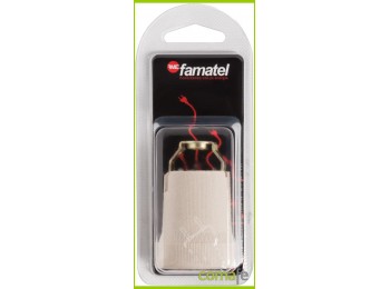 Portalamparas e-27 m10x100 gri
