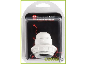 Portalamparas e-27 rosca+arand