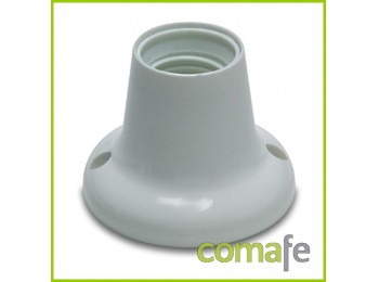 Portalamparas e-27 zocalo rect