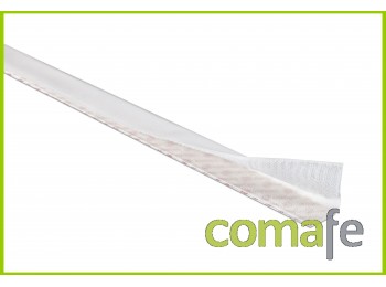 Cinta adhesiva velcro 5m blanc