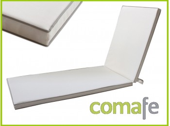 Cojin tumbona crema 190x55x4cm