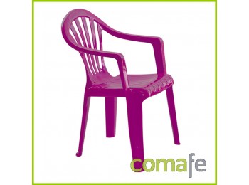 Sillon infantil fucsia garden