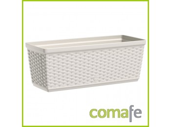 Hidrojardinera blanca 50x20x18