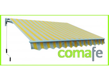 Toldo amarilo/blanco wolder sm