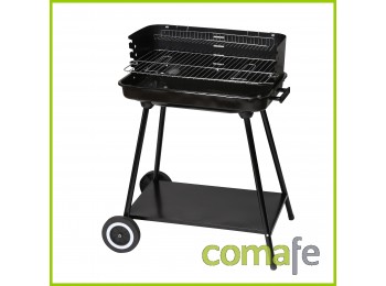 Barbacoa carbon c/ruedas 58x40