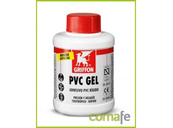 Adhesivo gel  pvc rigido c/bro