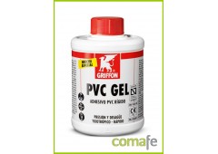 Adhesivo gel  pvc rigido c/bro