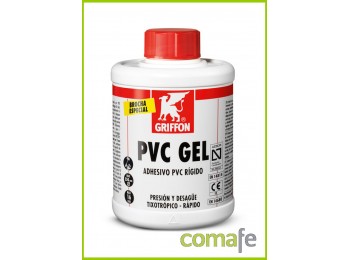 Adhesivo gel  pvc rigido c/bro