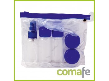 Neceser viaje con 6 envases su