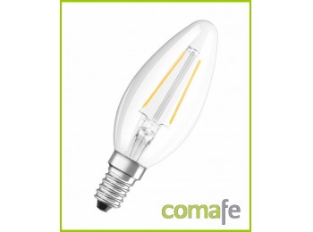 Lamp vela led fil e14 3,2w 250